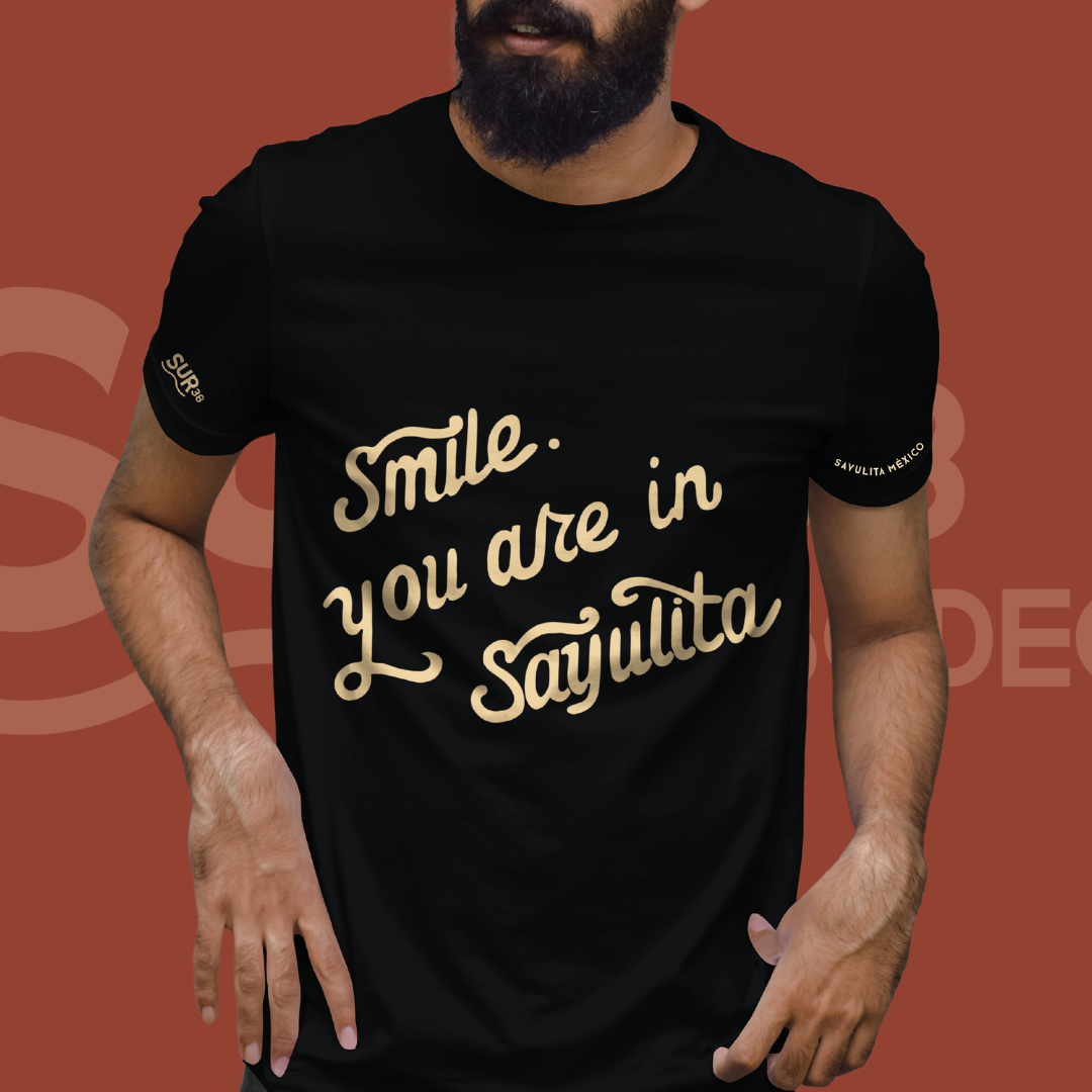 Shirt - Smile. You're in Sayulita for men