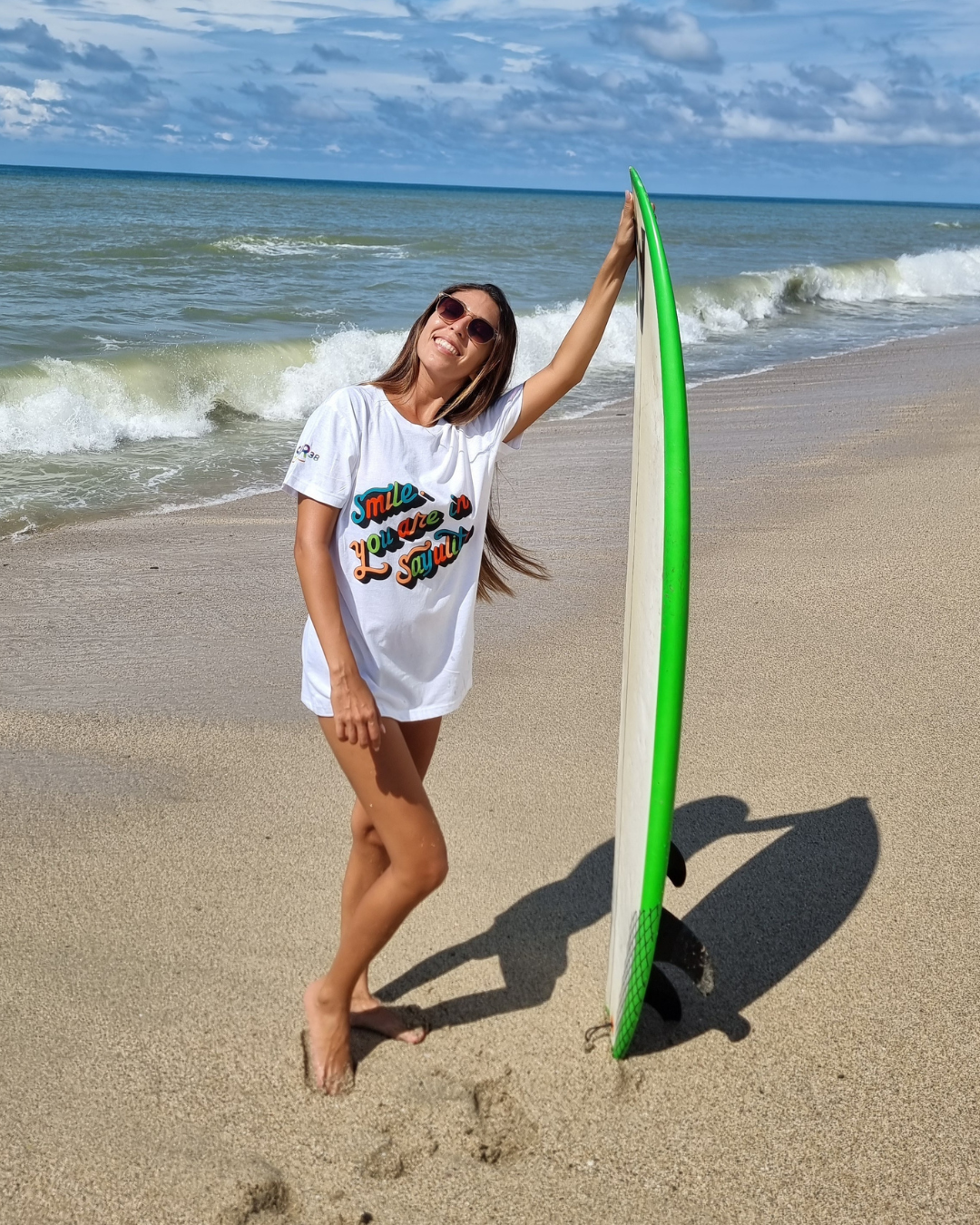 Shirt - Smile. You're in Sayulita for women