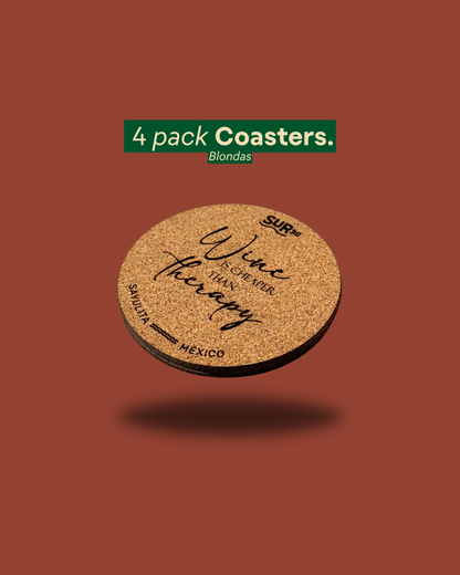 4 PACK COASTERS